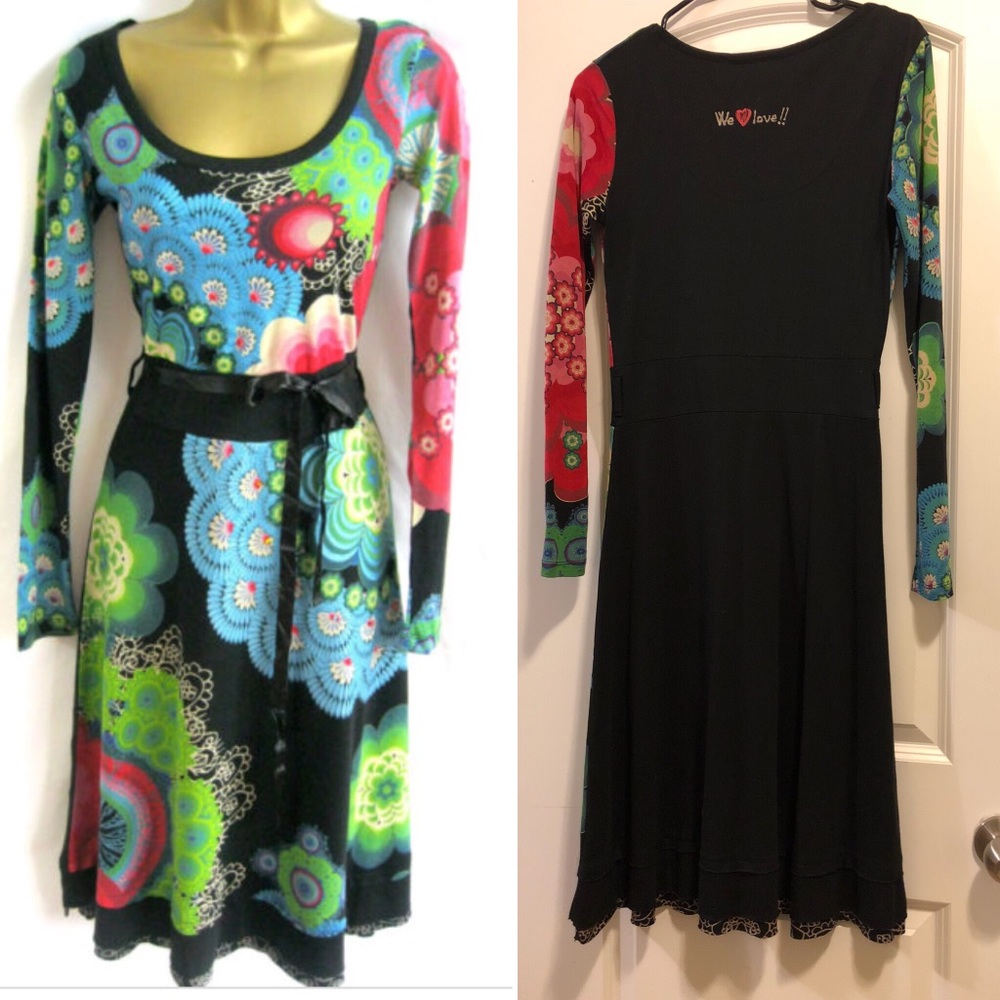 Desigual long sleeve dress